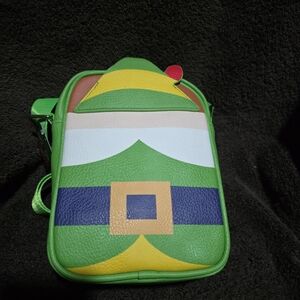 Buckle-Down Buddy the Elf Character Bounding crossbody bag